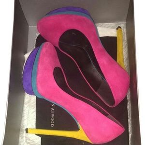 Brian Atwood Multicolor Not Sure Pumps